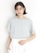 袖シアーTシャツ【接触冷感/洗濯機OK】