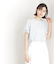 袖シアーTシャツ【接触冷感/洗濯機OK】