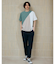 アムンゼン異素材切替半袖Tシャツ