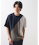 アムンゼン異素材切替半袖Tシャツ