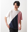 アムンゼン異素材切替半袖Tシャツ