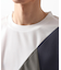 アムンゼン異素材切替半袖Tシャツ