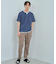 ミニフクレキーネック半袖Tシャツ