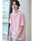 ミニフクレキーネック半袖Tシャツ
