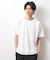 ミニフクレキーネック半袖Tシャツ