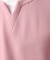 ミニフクレキーネック半袖Tシャツ