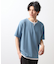 ミニフクレキーネック半袖Tシャツ