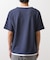 ミニフクレキーネック半袖Tシャツ