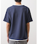 ミニフクレキーネック半袖Tシャツ