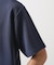 ミニフクレキーネック半袖Tシャツ