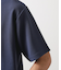 ミニフクレキーネック半袖Tシャツ