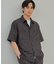 ドライポリ半袖シャツ　セットアップ可/吸水速乾/軽量