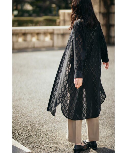 MAMC レース シャツ ワンピース レースシャツワンピース｜ザショップティーケーの通販｜&mall