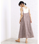 小花柄フリルキャミワンピース【洗える】