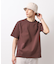 ダブルフェイス半袖Tシャツ　【洗濯機OK】
