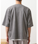 フェイクスウェードアンサンブルカーディガン【五分袖カーディガン＋半袖Tシャツセットアイテム】