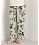 フラワープリントイージーパンツ【洗える】