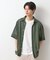 クラフトレースアンサンブルシャツ【半袖Tシャツセットアイテム/オーバーサイズ/洗濯機OK】