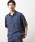 クールファイバーダブルフラップ半袖シャツ　接触冷感／吸水速乾／UVケア／軽量／セットアップ可