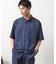 クールファイバーバンドカラー半袖シャツ　接触冷感／吸水速乾／UVケア／軽量／セットアップ可