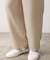 ブッチャー配色ワイドパンツ