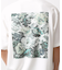 ボタニカルプリントオーバーサイズ半袖Ｔシャツ