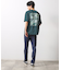 ボタニカルプリントオーバーサイズ半袖Ｔシャツ