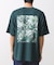 ボタニカルプリントオーバーサイズ半袖Ｔシャツ