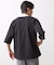 梨地アンサンブルカーディガン　五分袖カーディガン＋半袖Tシャツセット/マシンウォッシャブル
