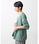 梨地アンサンブルカーディガン　五分袖カーディガン＋半袖Tシャツセット/マシンウォッシャブル