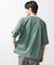 梨地アンサンブルカーディガン　五分袖カーディガン＋半袖Tシャツセット/マシンウォッシャブル