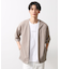 梨地アンサンブルカーディガン　五分袖カーディガン＋半袖Tシャツセット/マシンウォッシャブル