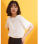 【再入荷】袖シアーTシャツ【接触冷感/UV/洗濯機OK】