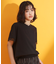 【再入荷】袖シアーTシャツ【接触冷感/UV/洗濯機OK】