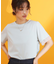 【再入荷】袖シアーTシャツ【接触冷感/UV/洗濯機OK】