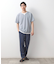 ツイルキーネック半袖Tシャツ 【接触冷感/洗濯機OK】