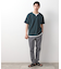 ツイルキーネック半袖Tシャツ 【接触冷感/洗濯機OK】