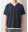 ツイルキーネック半袖Tシャツ 【接触冷感/洗濯機OK】
