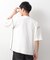 ステッチ刺繍半袖Tシャツ ビックシルエット
