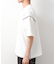 ステッチ刺繍半袖Tシャツ ビックシルエット