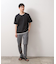 ランダムワッフル半袖Tシャツ 【洗濯機ＯＫ】