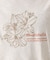 ポリ麻刺繍半袖Tシャツ