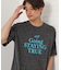 ポリ麻プリント半袖Tシャツ【洗濯機OK】