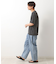 ポリ麻プリント半袖Tシャツ【洗濯機OK】