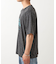 ポリ麻プリント半袖Tシャツ【洗濯機OK】