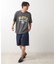 カレッジロゴ半袖Tシャツ /親子リンク/洗濯機OK