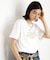 カレッジ＆フォトプリントTシャツ【洗濯機OK】