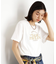 カレッジ＆フォトプリントTシャツ【洗濯機OK】