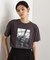 カレッジ＆フォトプリントTシャツ【洗濯機OK】