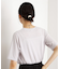 5分袖シアーTシャツ【二の腕カバー/洗濯機OK】